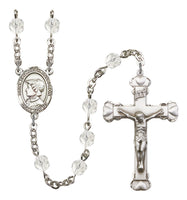 St. Elizabeth Anne Seton Silver Plate Hand Made Rosary by Bliss