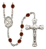 St. Elizabeth Anne Seton Silver Plate Hand Made Rosary by Bliss