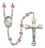 St. Veronica Silver Plate Hand Made Rosary by Bliss - Available in 12 Colors!