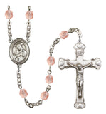 St. Rose of Lima Silver Plate Hand Made Rosary by Bliss Rose