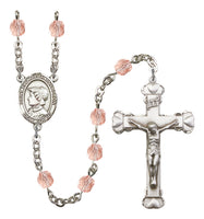 St. Elizabeth Anne Seton Silver Plate Hand Made Rosary by Bliss