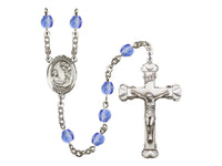 St. Cecilia Silver Plate Hand Made Rosary by Bliss