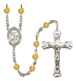 St. Elizabeth Anne Seton Silver Plate Hand Made Rosary- Available in 12 Colors!