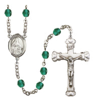 St. Veronica Silver Plate Hand Made Rosary by Bliss - Available in 12 Colors!