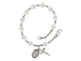 St. Elizabeth Seton Crystal Rosary Bracelet Bliss RB6000CS-9224