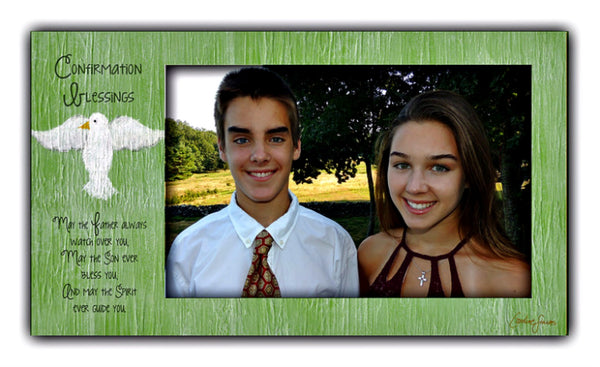 Confirmation Blessings Photo Frame by Caroline Simas Cathedral Art