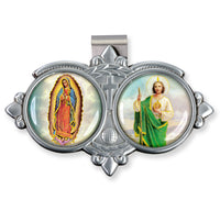 St. Jude & Our Lady of Guadalupe Vistor Clip