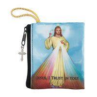 Divine Mercy Zipper Rosary Case Holder