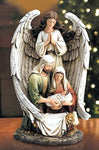 Guardian Angel & Holy Family 10" Statue Figure by Avalon Gallery